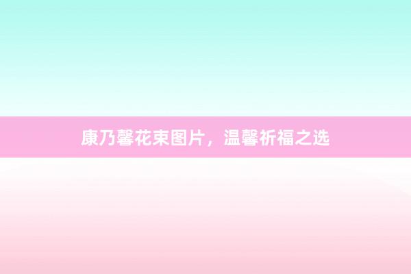 康乃馨花束图片，温馨祈福之选